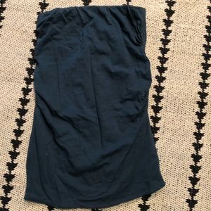 Sundry ruched mini skirt